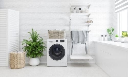 Laundry room tile flooring